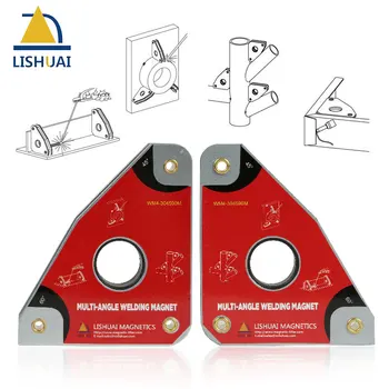 LISHUAI Multi-Uhol Magnetické Zváracia Svorka/Strong Neodýmu Magnet Držiteľ WM4