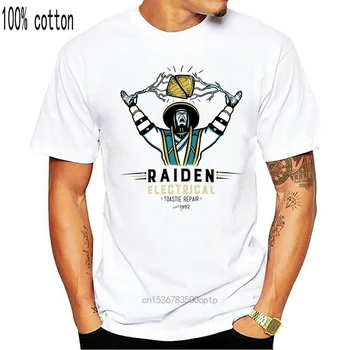 Raiden Elektronika, mortal kombat hra Tričko krátky rukáv bavlna t-shirt žien a mužov