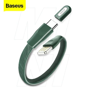 Baseus USB Typu C Náramok Kábel Vonkajšie Prenosné USB Rýchlu Nabíjačku Údaje Rýchle Nabíjanie 5A Typ-C Kábel USB, C Drôt, Kábel, Káble