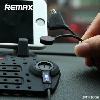 Remax Auto Nastaviteľný Držiak Konektora Magnetické auto Držiaka telefónu Úchyty S Nabíjanie, USB Kábel Na iPhone 5 6 7 xiao Samsung