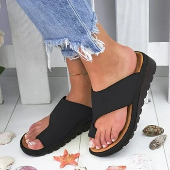 Zapatos De Mujer Ploché Dno Prst Rukáv Femme Platformu Sandále Sandalias Mujer 2020 Papuče Ženy Kliny Sandále Veľkosť 34-43