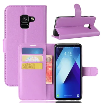 Značka gligle módne kožené peňaženky prípade kryt pre Samsung Galaxy A7 2018 A730 A730F prípade ochranný plášť tašky