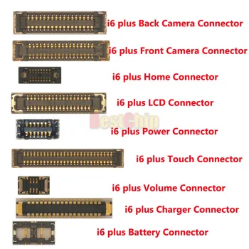 5sets/veľa 45pcs FPC konektory pre iPhone 6 plus 6p 5.5