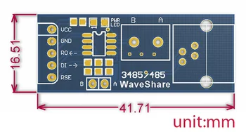 RS485 Rady (5V) # MAX485 RS-485 Vysielač modul Prevodníka Hodnotenie Vývoja Doske Auta
