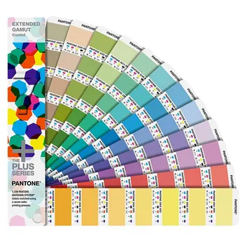1729colors Pantone Rozšírený Gamut Potiahnuté Rozchod Sprievodca GG7000 Medzinárodnej Normy CMYKOGV Vytlačené Farebné Karty Grafický Dizajn