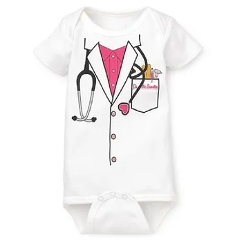 Čierny Smoking Baby Kombinézach krátky rukáv telo obleky dieťa shortalls BAVLNA Novorodenca Oblečenie
