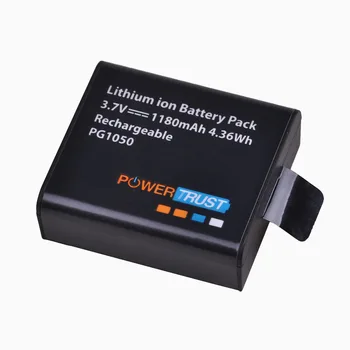 2x PG1050 1180mAh Batérie + LCD Duálny USB Nabíjačka Pre SJCAM SJ4000 M10 SJ5000 SJ5000X Pre EKEN H9 H9R H8R H8 GIT PG900