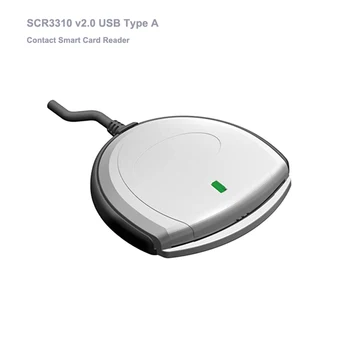 SCR3310 v2.0 Identiv USB typ karty SmartCard reader - ideálne pre online banking / secure access / ID card reader
