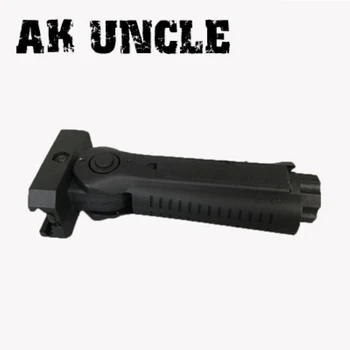 AK Strýko gél loptu zbraň príslušenstvo zadok na prednej rukoväti, (generic hračka zbraň, montáž na JinMing M4A1 M4 MKM2