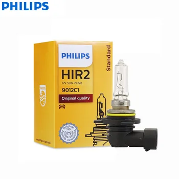 Philips Vision H1R2 9012 12V 55W PX22d 9012C1 +30% Svetlé Pôvodné Svetlo Auto Halogénové predné svetlo Štandardné Auto Lampa (Single)