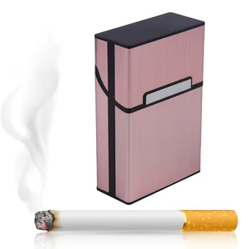 Ľahké Hliníkové Cigary, Cigaretový Prípade Tabakových Držiteľ Vrecko Box Úložný Kontajner