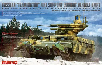 1/35 MENG TS010 modernej ruskej BMPT Terminator palebnú Podporu Obrnené Vozidlo, model hobby