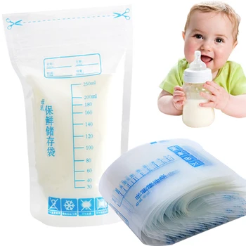 30pcs Mraznička Taška Bezpečné Štítky Jednorazové Skladovanie materského Mlieka