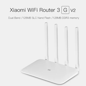 Xiao MI WiFi Bezdrôtový Router 3G / 4 867Mbps WiFi Opakovač 4 1167Mbps 2.4 G/5 ghz Dual 128MB Kapela Flash ROM APP Control