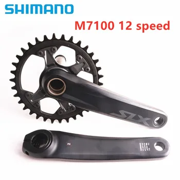 SHIMANO SLX M7100 DEORE M6100 170/175 32/34T Kuky 1X12S MTB Bicykel Bicykel 12 Rýchlosť Kuky Chainwheel
