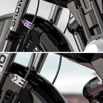 DUCH ZVIERA Univerzálne Motocyklové Príslušenstvo Nehrdzavejúcej ocele clip držiak Benzín hadice skladovanie držiak motora háčik drôt klipy