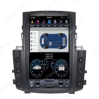 Tesla Vertikálne Obrazovke Stereo pre Lexus LX570 ROKOV 2007-GPS Navigácie DVD Prehrávač Autoradio IPS Jednotky PX6 13.6