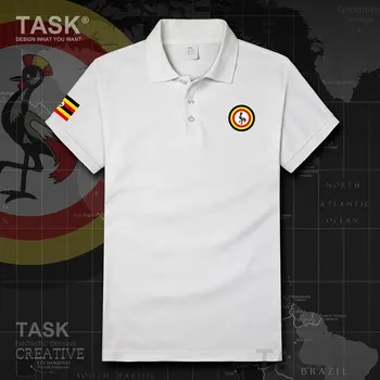 Air Force Uganda Ugandských UGA t shirt Priedušná Bavlna Pánske Polo Tričko Značky Krátke Golf, Tenis Plus Veľkosť Oblečenie Bežné Topy