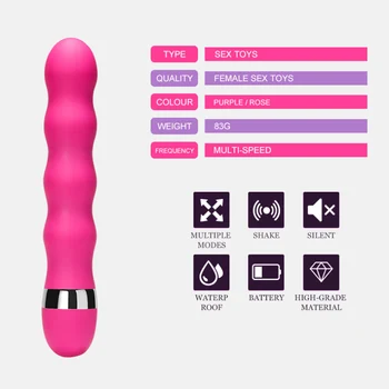 Multi-speed G Mieste Pošvy Vibrátor Klitorisu Zadok Plug Análny Erotický Tovar Výrobky Sexuálne Hračky pre Ženy, Mužov Dospelých Žien Dildo Shop