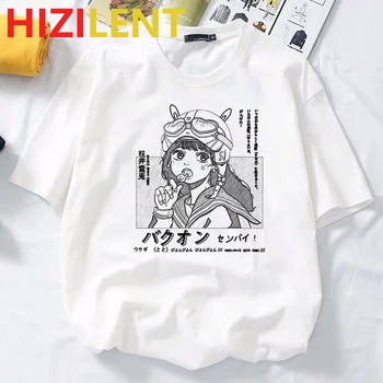 Anime girl-krátke rukávy t-shirt žena 2021 nové letné Harajuku Japonský streetwear voľné all-zápas Ulzzang kawaii y2k oblečenie