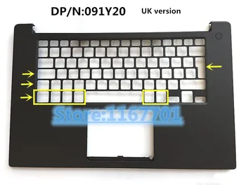 Notebook Klávesnice/dotykového zariadenia/opierka Dlaní top vec/kryt/púzdro pre Dell XPS 15 9560 Presnosť M5520 0Y2F9N 091Y20 0014HV US/UK