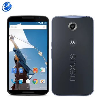 Odomknutý, Originál Motorola, Google Nexus 6 XT1103 3GB RAM, 32GB/64GB ROM Quad Core 4G LTE Mobilný Telefón 5.96