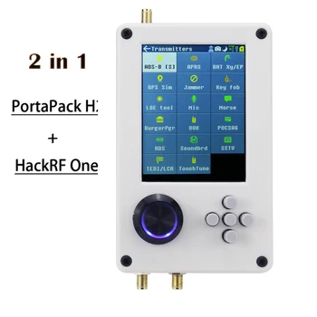 Nové HackRF Jeden A PortaPack H2 Dva v Jednom 0,5 ppm TXCO SDR Raido S Plastovými Shell Batériu vo Vnútri Zmontované Voliteľné Anténa
