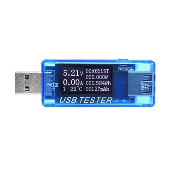 1pc 8 v 1 USB Tester Digitálny Voltmeter Prúd Napätie Kapacita Merač Energie Power Bank Nabíjačku Indikátor Detektor