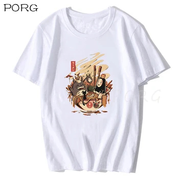 2021 Odvážneho Preč Totoro Muž Japonskom Anime T Shirt Mužov/ženy, Krátky Rukáv Bavlna T-shirt Vintage Retro Tee Tričko Unisex Japonskej