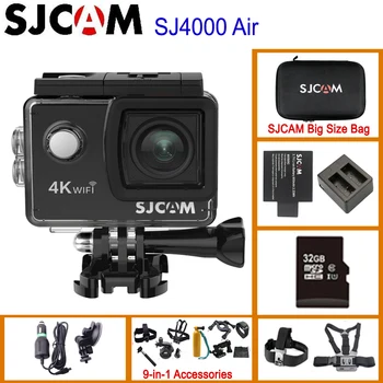 SJCAM SJ4000 VZDUCHU 4K 30fps Akcia Fotoaparát Allwinner Chipset 1080P 60FPS WiFi Šport DV 2.0