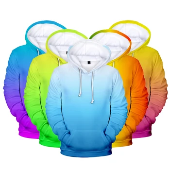 Rainbow 3D kapucňou muži/ženy Harajuku Oblečenie Obchod Pre Prispôsobenie 3D Mikiny, Mikiny