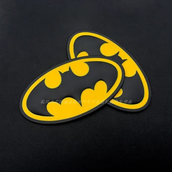 1 Ks 3D Kovov Bat Logo, Znak Nálepky Auto Auto, Znak, Odznak Nálepky Auto Styling Príslušenstva Motocykel Tuning Auta-Styling