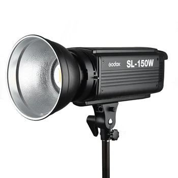 Nové LED Godox SL-150W 150Ws Biela Verzia 5600K Kontinuálne LED Studio Video Svetlo Lampy Bowens Mount + Diaľkové Ovládanie