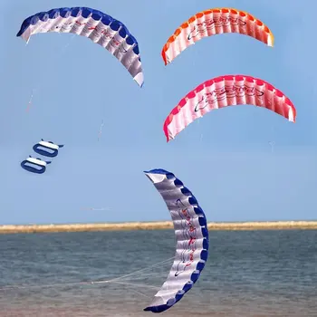 1.4 m dvojriadkový Kúsok Parafoil Padák, Surfovanie, Kite Paragliding Nylon Kite Športy na Pláži dvojriadkový Lietanie Draka Vonkajšie Hračky