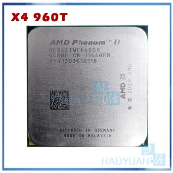 AMD Phenom X4 960T 3GHz Quad-Core CPU Procesor HD96ZTWFK4DGR 95W Socket AM3 938pin