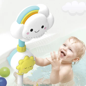 Kreatívne Dieťa Sprcha Hračka Zaujímavé Deti Sa Hrajú Vody Cloud Sprcha Produkty Dieťa Vaňa Ručné Vodné Rozprašovacie Deti Darček