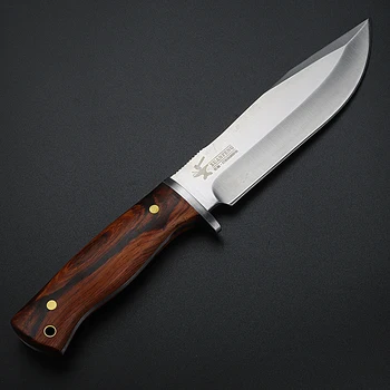 Vonkajšie nôž D2 ocele chladné zbrane self-defense rovný nôž camping lovecký nôž púšti prežitie nôž krátke nôž
