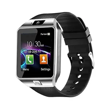 Dotykový Displej Smart Hodinky DZ09 S Kamerou Náramkové hodinky SIM Karty Smartwatch Pre IOS Android Telefónu Podpora Multi Jazyk