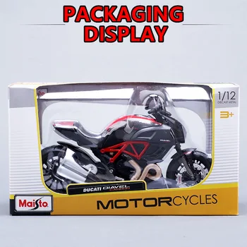 Maisto 1:12 Ducati Veľký Diabol pôvodného autorizovaného simulácia zliatiny motocykel model autíčka Zber