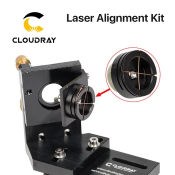Cloudray Laser Cesta Kalibrácia Prístroja Svetlo Regulátor Zarovnanie Držiak Pre CO2 Laserové Rezanie Stroj na Úpravu Collimate Laser
