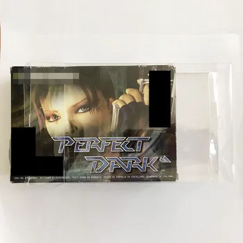 Box Chránič Pre SNES Pre N64 CIB Dokončenie V Rubrike Hry Zákazku Jasné, Plastový kufrík