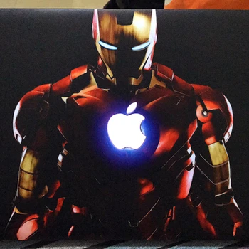 Notebook Prípad Pre Air 13 Pro Retina 11 12 15 Unisex Cartoon Apple Tašky & Prípadoch Iron Man Duté z Marvel Animácie