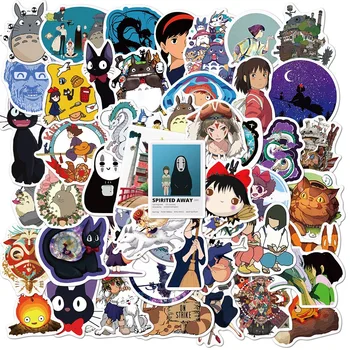 Roztomilé Anime Film Hayao Miyazaki Graffiti Nálepka Papiernictvo Môj Sused Totoro Kufor Strane Účtu Estetickú Výzdobu 50PCS