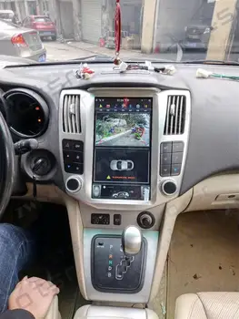 Tesla štýl 64 G Android 9.0 Auta GPS Navigácie auto DVD Prehrávač Pre Lexus RX RX300 RX330 RX350 RX400H rádio magnetofón headunit