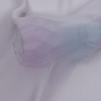 Šifón Textilné Okno Skríning Textílie Pure Color Semi-transparentné Okno vyšetrenie na Obývacia Izba a Spálňa