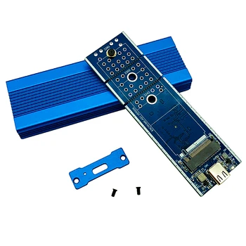 NVME M. 2 Skrini Plnej Hliníkové HDD Enclosure HDD Prípade Mobile HDD Box TYP C 3.1 ASM2362 m.2 USB3.1 PCIE SSD TYPEC SSD M2 Prípade