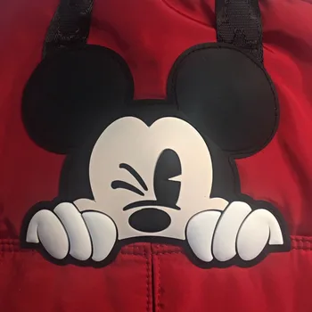 2019 nové Disney Mickey červený batoh sa cestovný batoh dámy cartoon bežné taška