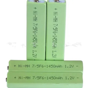 4pcs 1.2 V, 7/5F6 67F6 1450mAh ni-mh Žuvačky batérie 7/5 F6 bunka pre panasonic sony MD CD a kazetový prehrávač