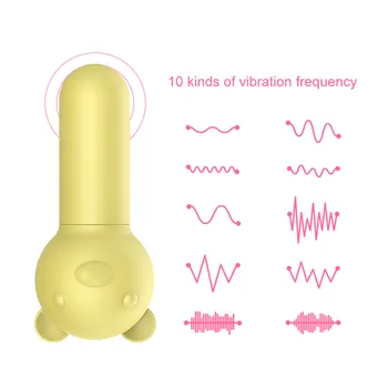 Mini 10 Rýchlosť Upozorňuje USB Nabíjateľné Dospelých, sexuálne hračky Pre Žien Masér Prútik sexoshop вибратор женский куни игрушки секс