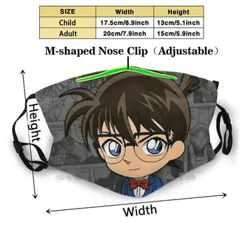 Detective Conan Opakovane Úst Tvár Masku S Filtrom Deti Sapcetoon Detective Conan Animácie V Anime, Komiksu, Detektív Sherlock